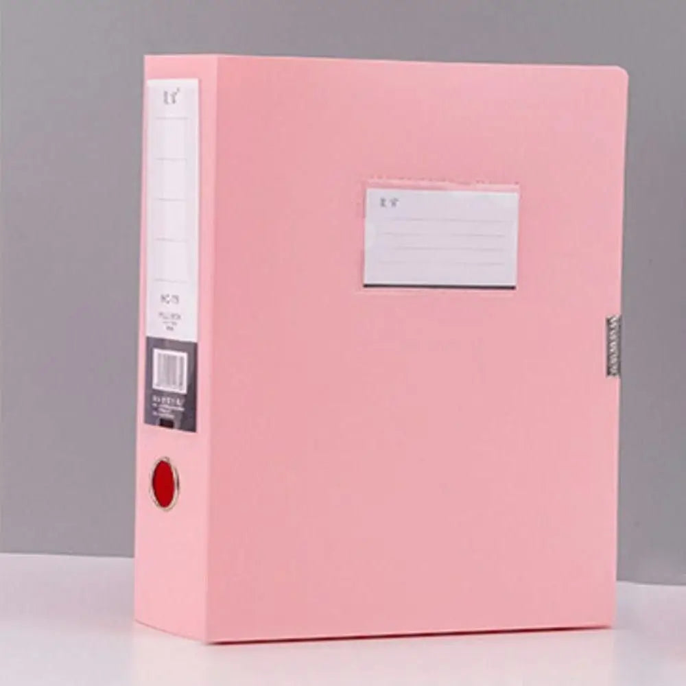 Boîte de Rangement Documents A4 – Grande Capacité, Bureau & École, 8 Coloris