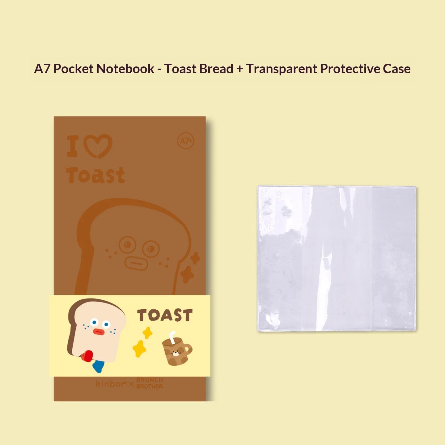 Carnet Pocket A7 Kinbor x Sanrio – Hello Kitty & BB Series, Quadrillé/Vierge, Journal Portable