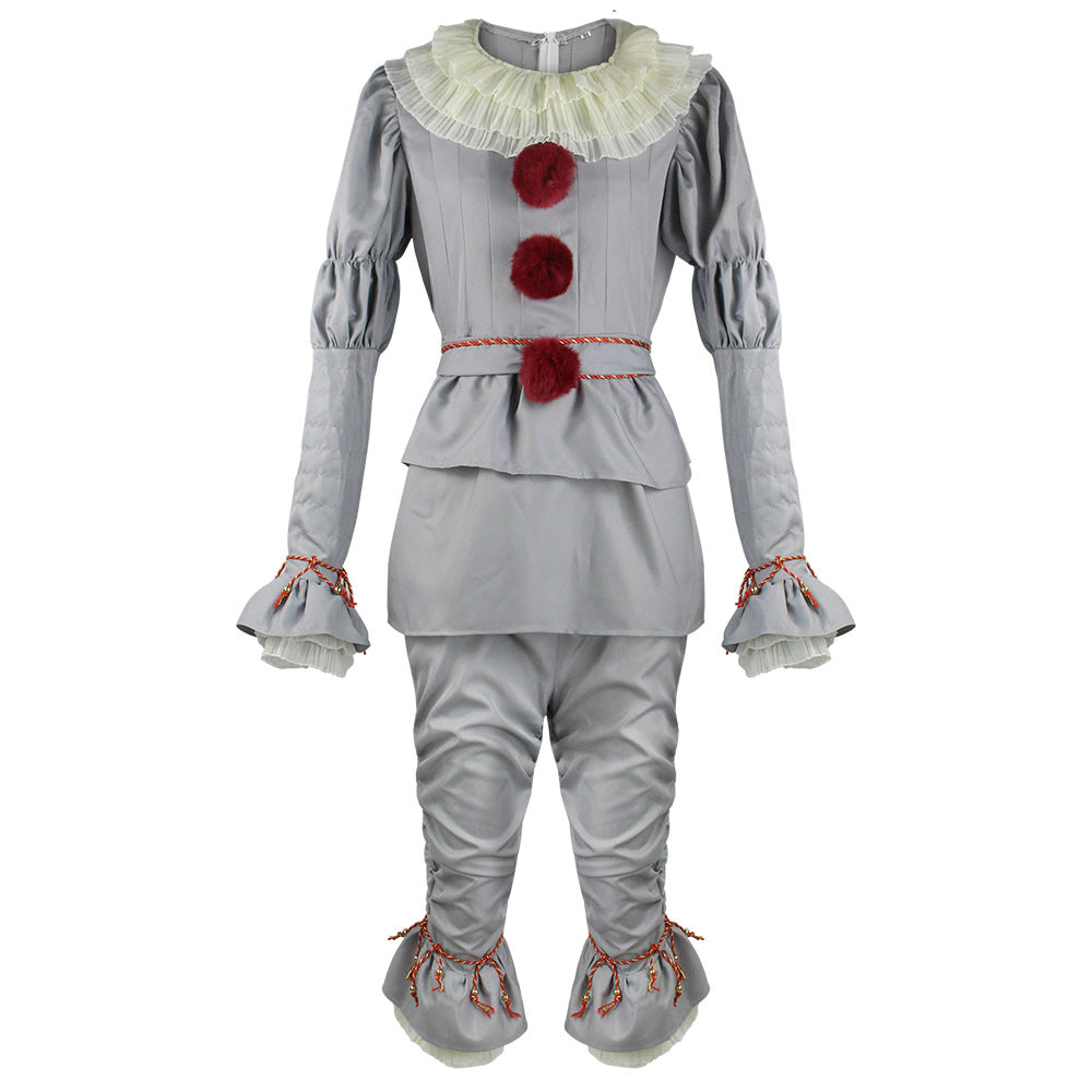 Costume Pennywise – Déguisement Clown Ça Chapitre 2, Cosplay Halloween Adulte & Enfant
