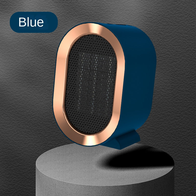 Mini Radiateur Soufflant PTC Portable – 800W/1200W, 3 Coloris Blanc Bleu Vert, Sécurité Anti-basculement, Bureau Maison
