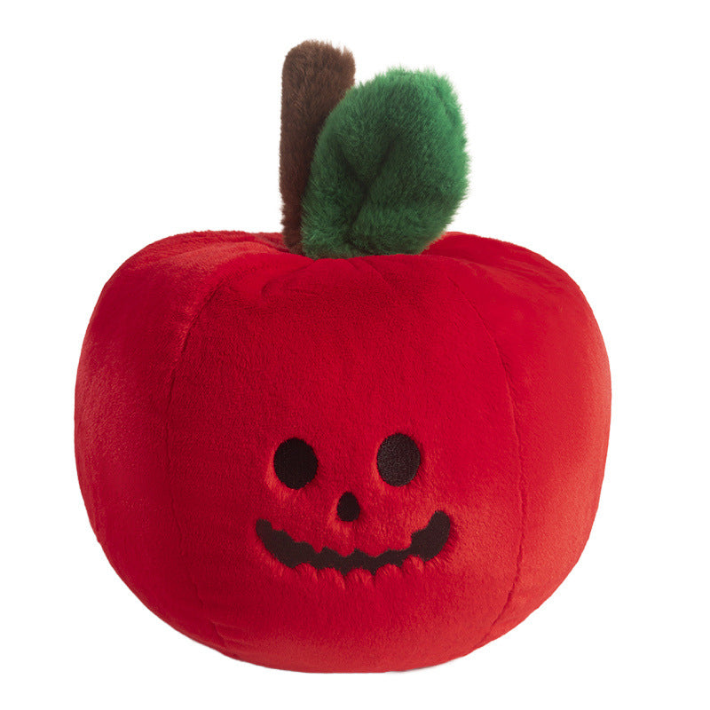 Peluche Pomme Empoisonnée Halloween – Jouet Doudou Déco Enfant, 3 Tailles 12, 20 ou 28 cm