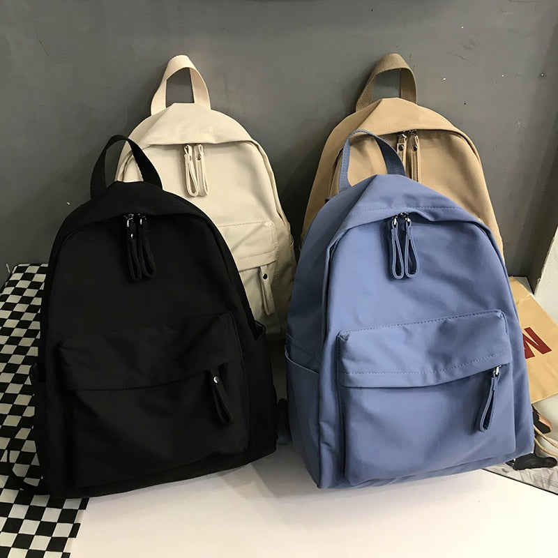 Sac à Dos Anti-Vol Femme – Imperméable, Ordinateur 15", Lycée & Campus, Noir