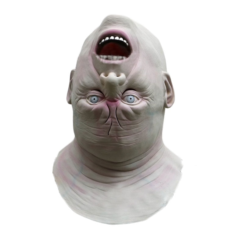 Masque Zombie Horreur Latex – Déguisement Halloween & Cosplay, Visage Ensanglanté Alien Démon, Taille Universelle Adulte