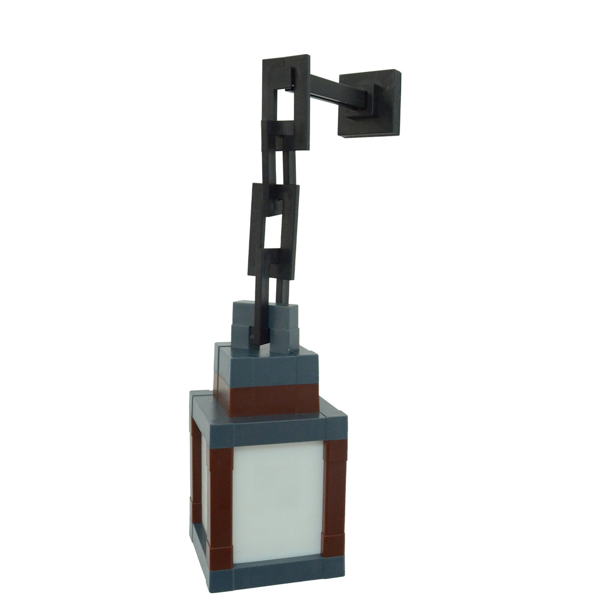 Veilleuse Lanterne Style Pixel 16 Couleurs Changeantes LED – Rechargeable, Chaîne Suspendue + Ruban 3M, Déco Gaming Chambre