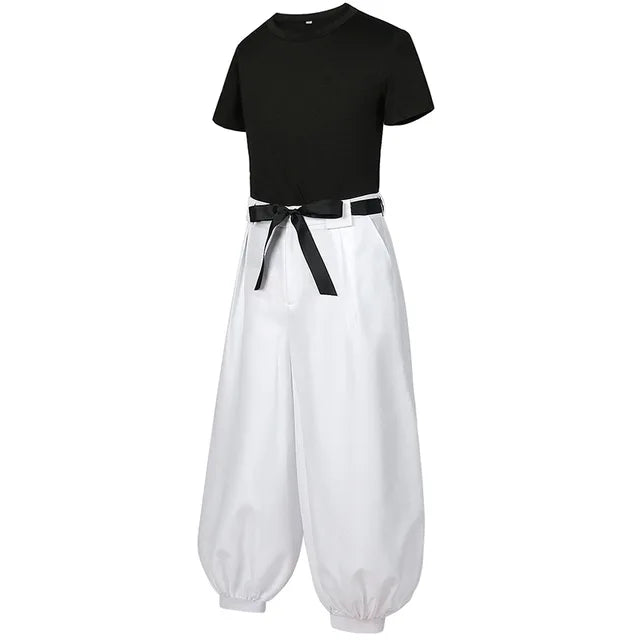 Costume Cosplay Jujutsu Kaisen – Toji Fushiguro & Satoru Gojo, Tissu Jacquard, Tailles S à XL, Halloween & Carnaval
