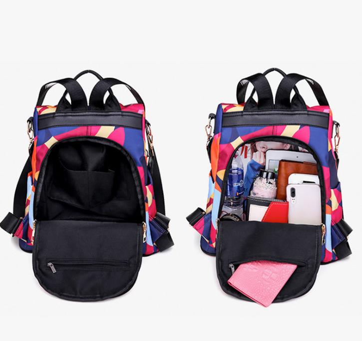 Sac à Dos Tissu Oxford Style Casual – Léger, Polyvalent, Voyage & Quotidien