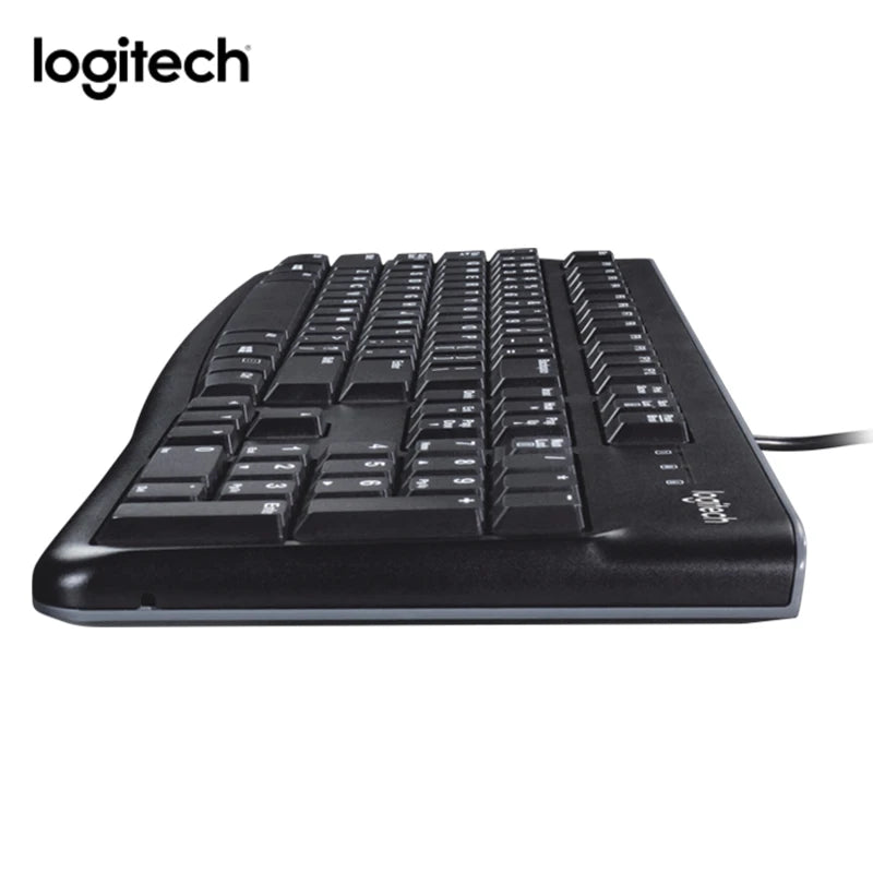 Clavier filaire Logitech K120 – USB, Résistant aux éclaboussures | PC & Mac