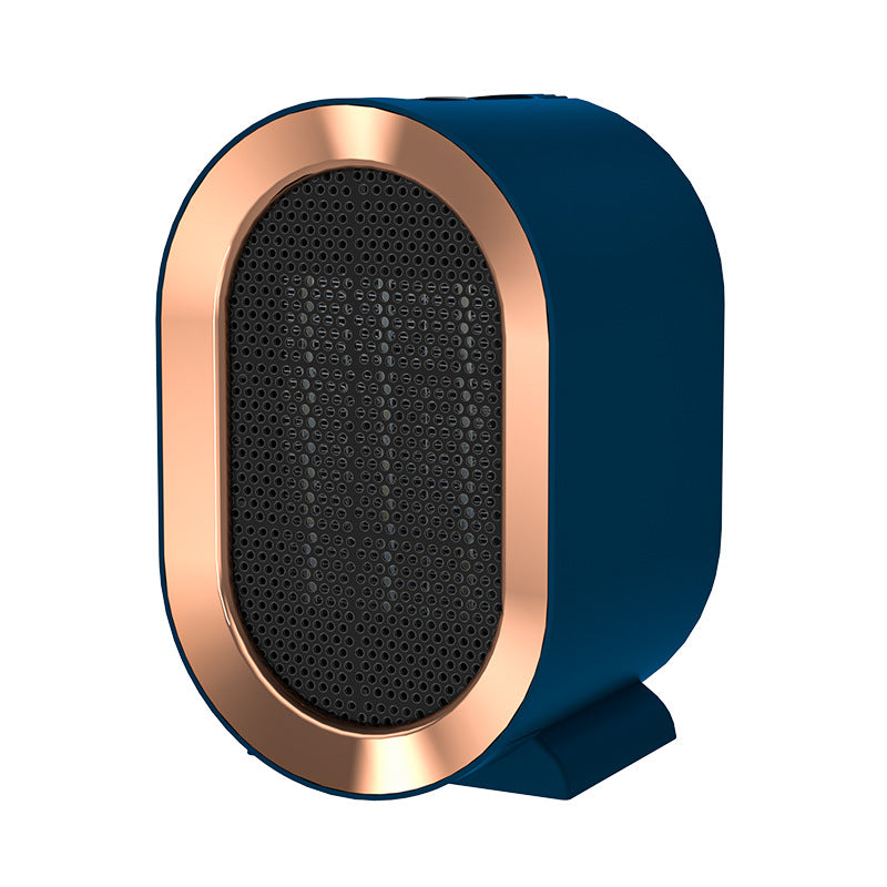 Mini Radiateur Soufflant PTC Portable – 800W/1200W, 3 Coloris Blanc Bleu Vert, Sécurité Anti-basculement, Bureau Maison