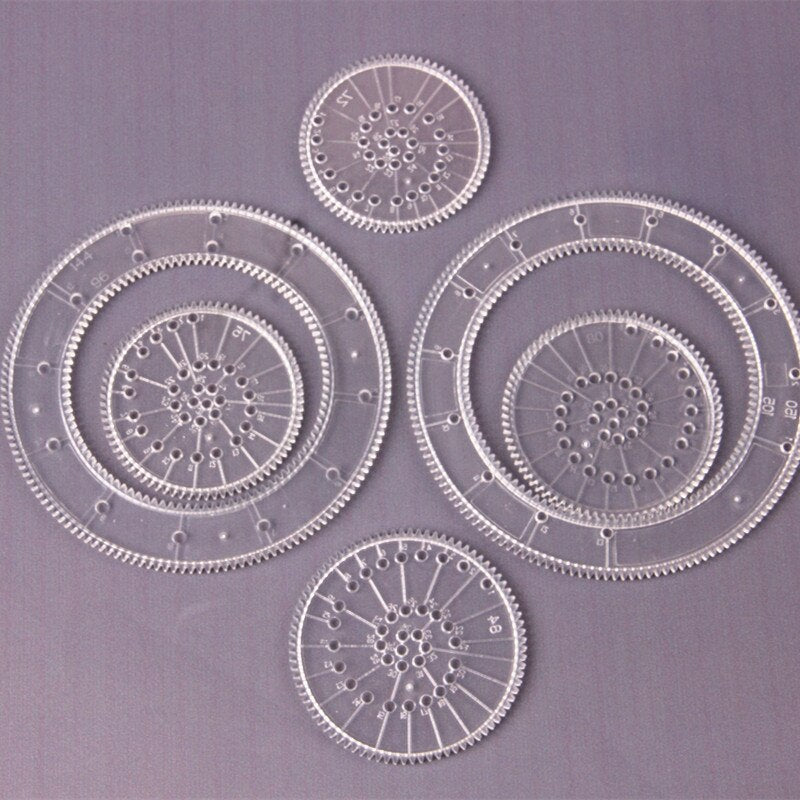 Kit Spirographe 22 Pièces – 21 Roues Dentées + Rack + 4 Stylos, Dessin Géométrique Créatif, Enfant & Adulte, Cadeau Loisirs Créatifs