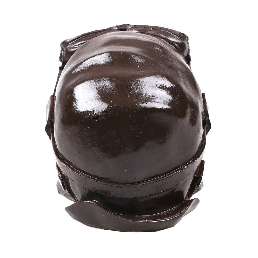 Crâne Décoratif en Résine – Ornement Halloween & Maison, Modèle Motard