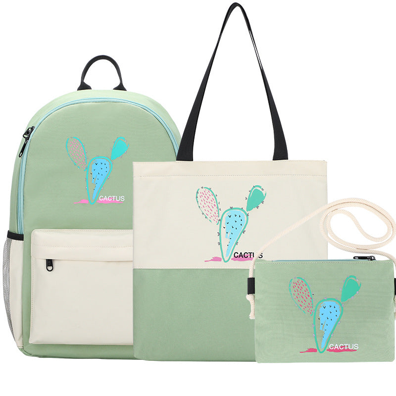 Sac à Dos Oxford Motif Fleurs avec Port USB – Taille M, Style Tendance, Collège & Lycée