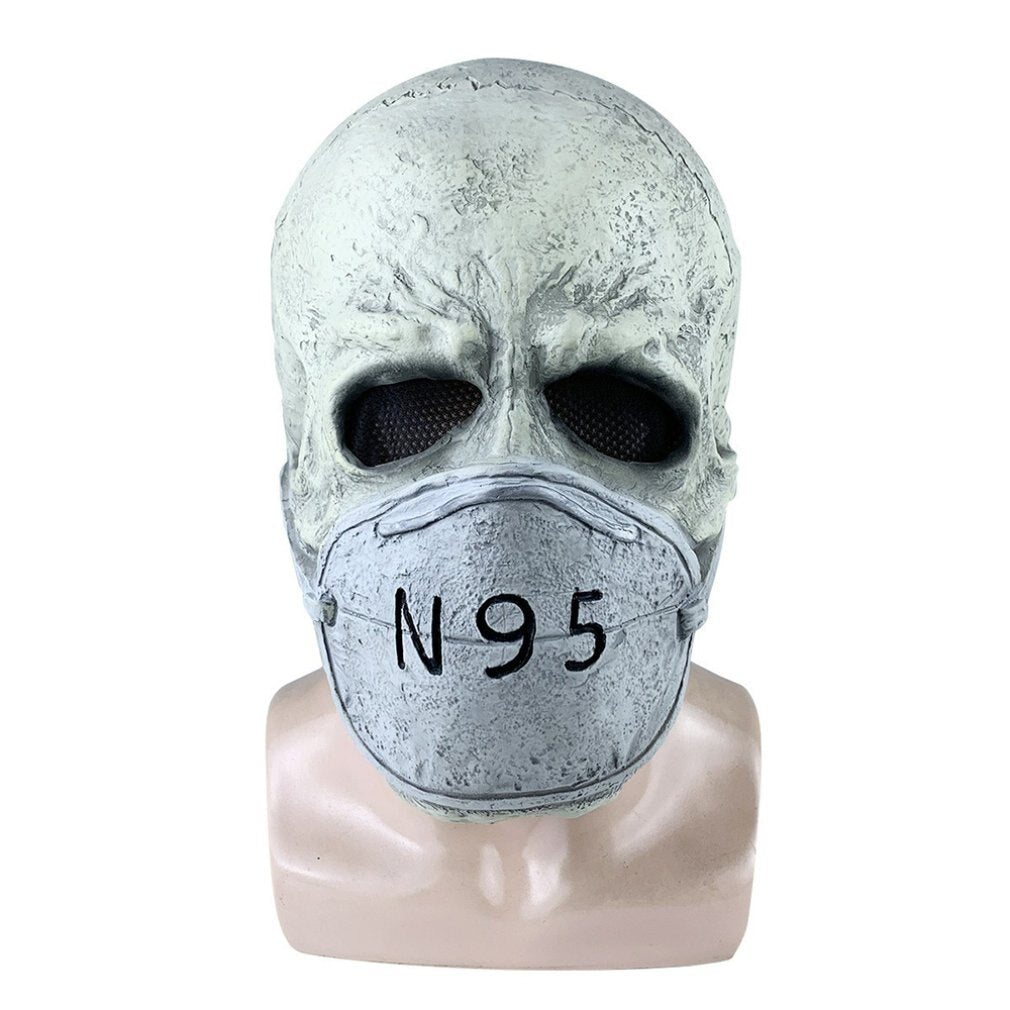 Masque Virus Horreur Latex – Déguisement Halloween & Cosplay Monstre Tête Entière, 3 Coloris