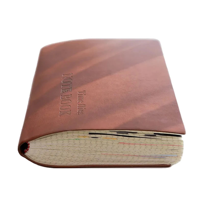 Carnet A5 à Grille – Journal, Voyage & Agenda – Couverture Simili-Cuir – 264 Pages – 5 Coloris