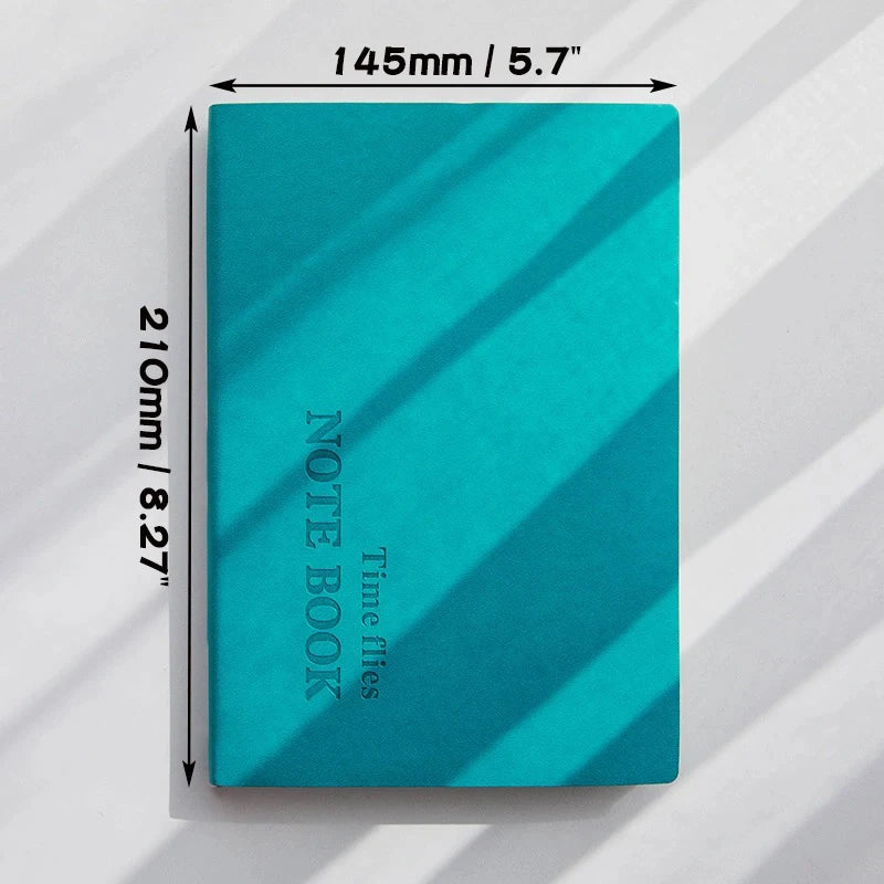 Carnet A5 à Grille – Journal, Voyage & Agenda – Couverture Simili-Cuir – 264 Pages – 5 Coloris