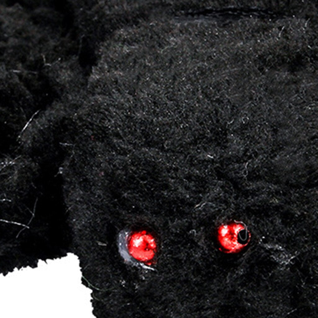 Harnais Déguisement Araignée Halloween pour Chat & Chien – Peluche + Laisse 120cm, Ajustable, Noir ou Rouge