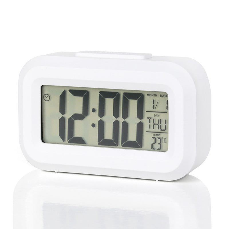 Réveil Digital LED Multifonctions – Affichage Heure Date Température, Veilleuse, Snooze, 2 Coloris, Chambre & Chevet