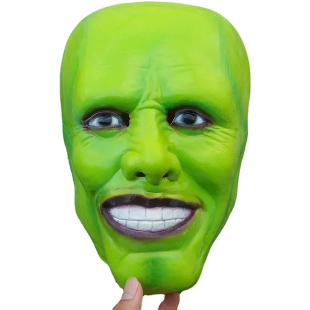 Costume The Mask Jim Carrey – Déguisement Halloween & Carnaval Complet, Cosplay Film Culte, Tailles S à XXXL