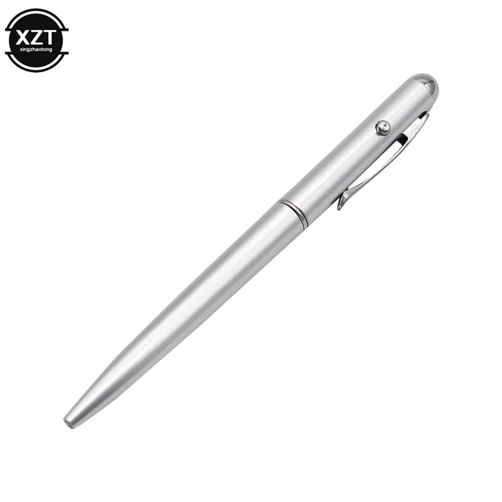 Stylo Encre Invisible UV – Lampe UV Intégrée, Écriture Secrète, Espion & Jeux, Cadeau Enfant