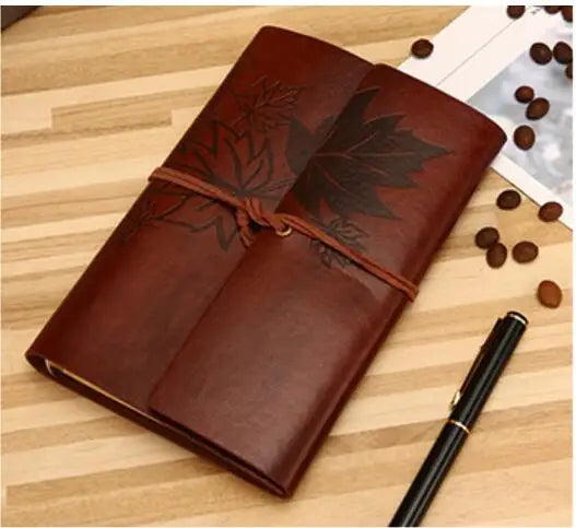 Carnet Voyageur en Cuir Vintage – A5, A6 ou A7 – Pages Blanches, Lignées ou Grille – Journal & Sketchbook