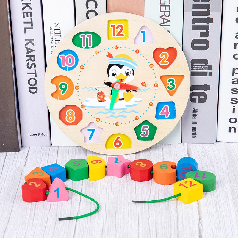 Jouets Montessori en Bois Enfant – Tri Formes & Couleurs, Apprentissage Précoce Éveil +3 Ans, 4 Modèles, Cadeau
