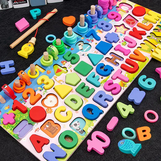 Jouets Montessori en Bois Enfant – Tri Formes & Couleurs, Apprentissage Précoce Éveil +3 Ans, 4 Modèles, Cadeau