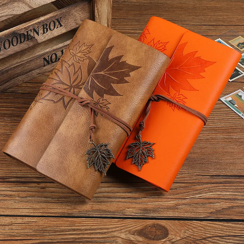 Carnet Voyageur en Cuir Vintage – A5, A6 ou A7 – Pages Blanches, Lignées ou Grille – Journal & Sketchbook