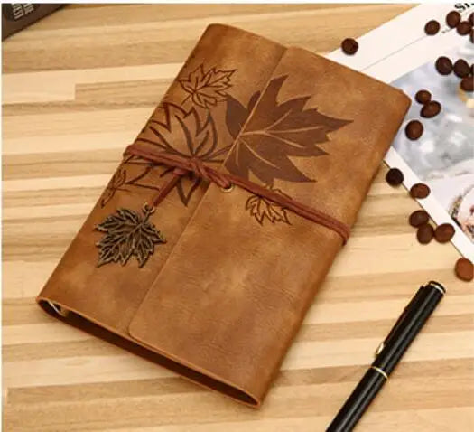 Carnet Voyageur en Cuir Vintage – A5, A6 ou A7 – Pages Blanches, Lignées ou Grille – Journal & Sketchbook
