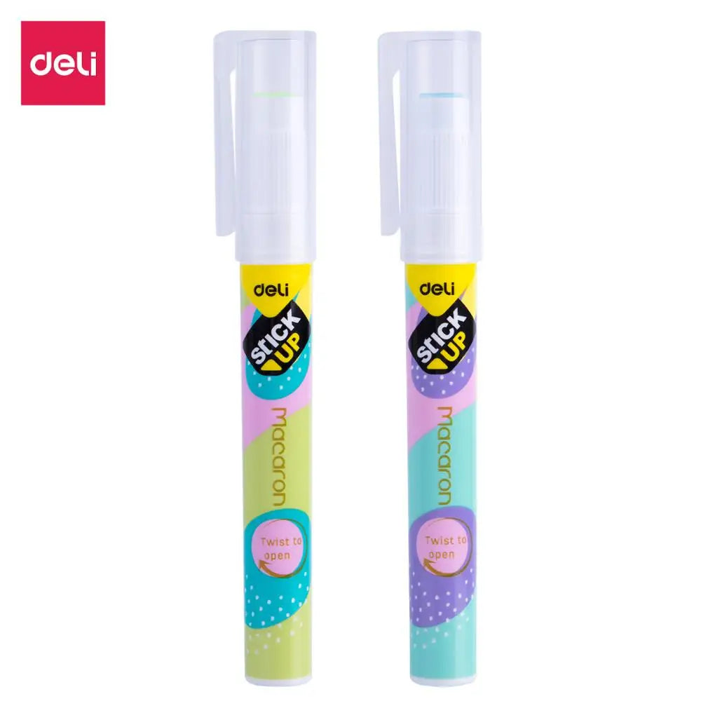 Stylo Colle Deli Haute Viscosité – Format Stylo, Recharge Disponible, Bureau & École