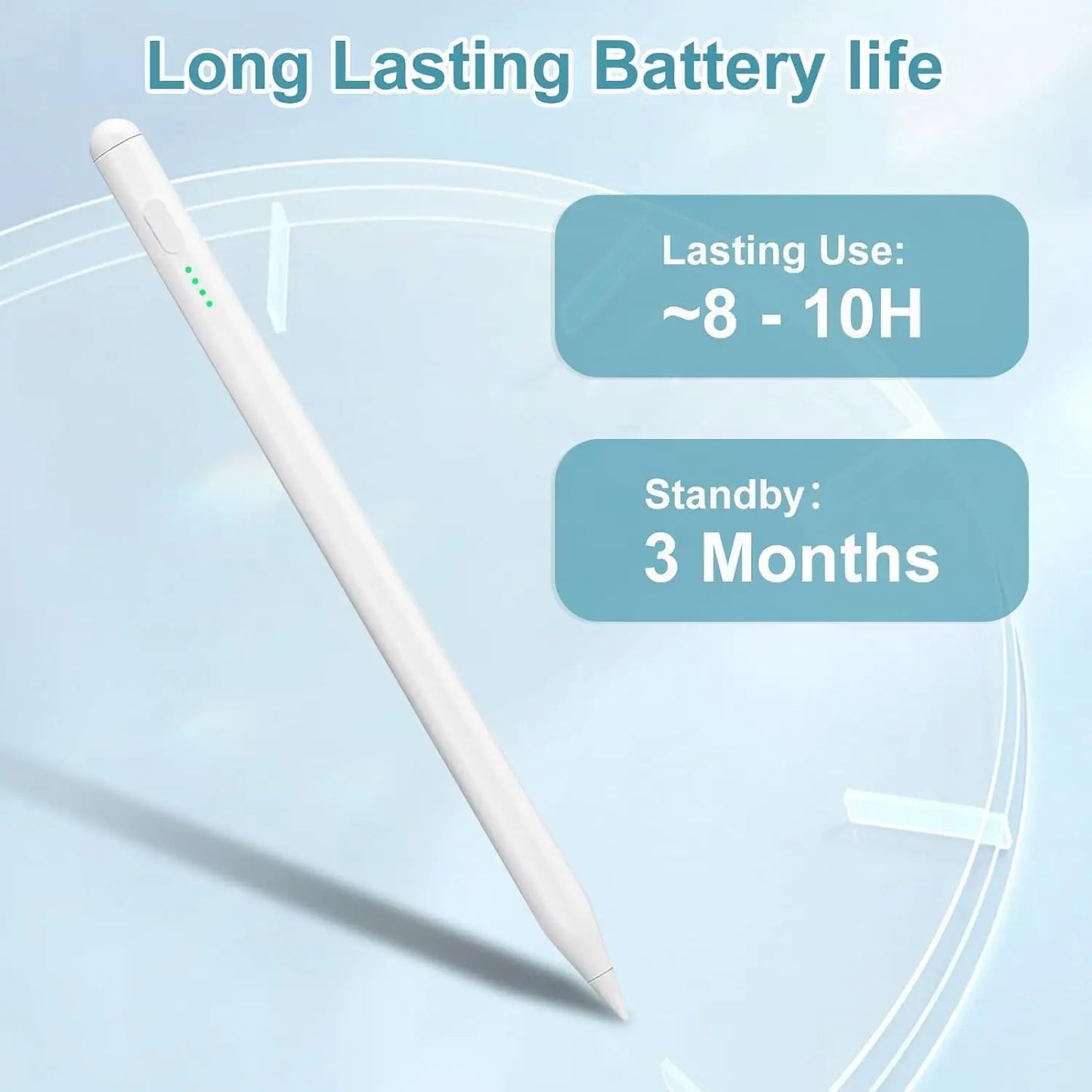 Stylet Tactile Rechargeable – Switch Tactile – Compatible Android & iOS – 5 Coloris
