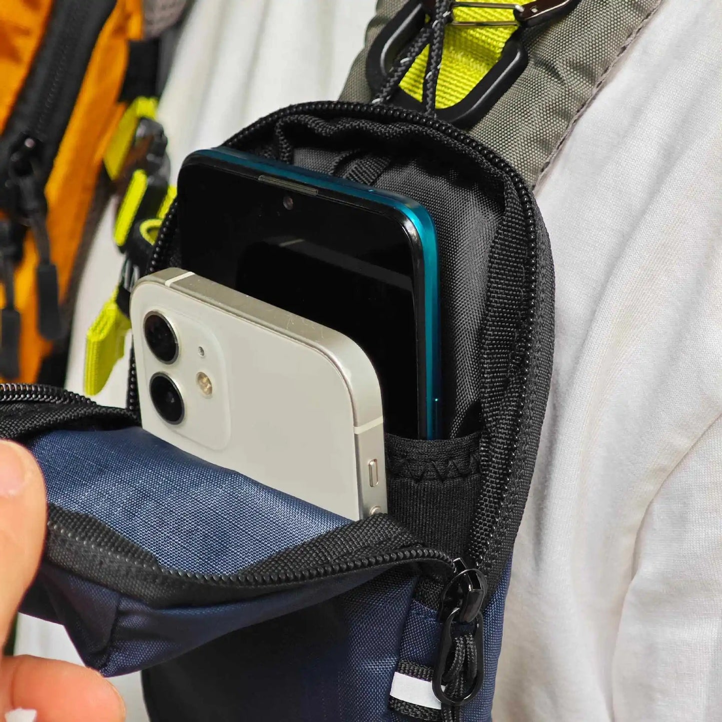 Pochette Imperméable Téléphone – Sac Bandoulière Sport Running Vélo Randonnée