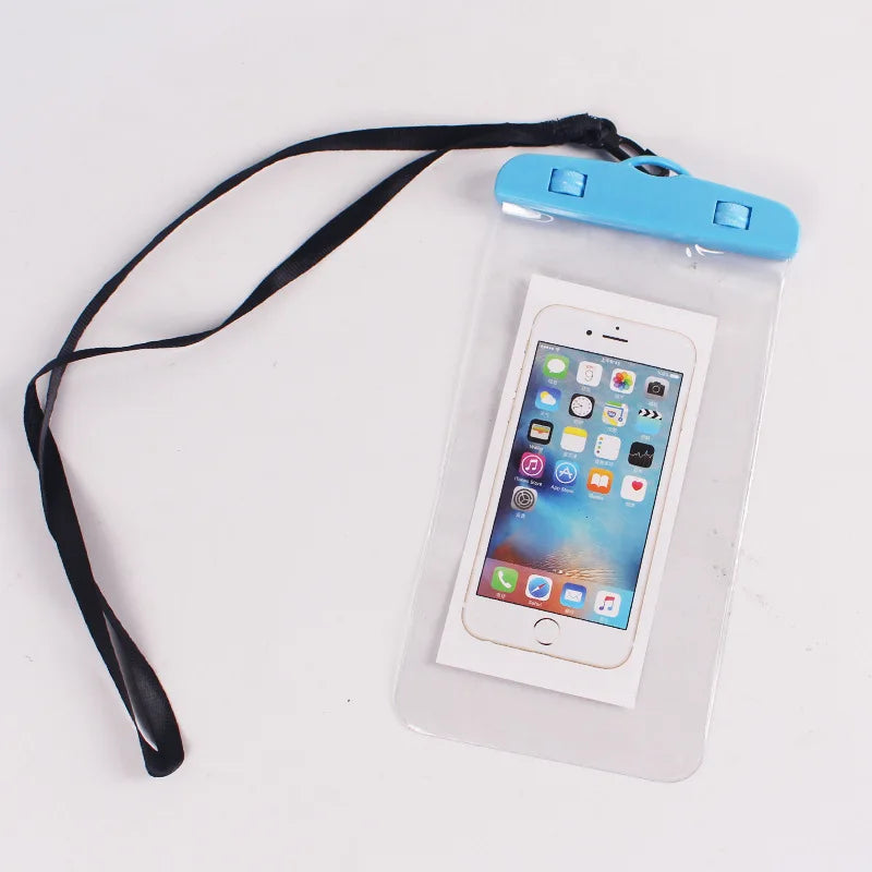 Pochette Étanche Flottante Téléphone IP68 – Airbag Anti-Noyade, Natation Plage Kayak