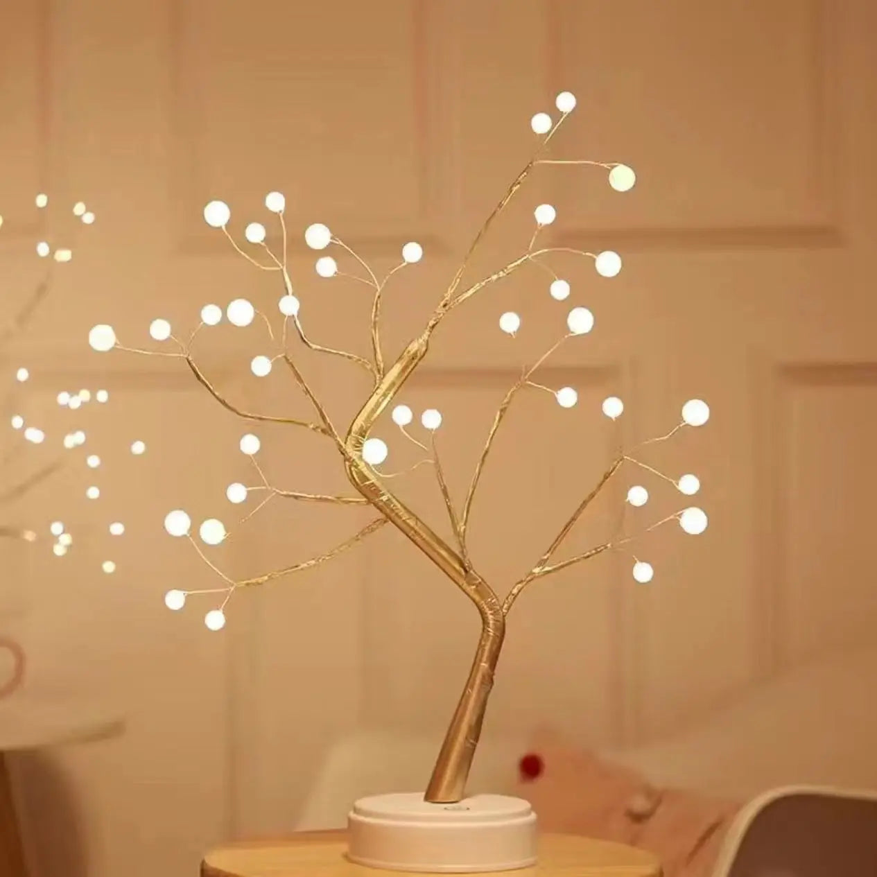 Veilleuse Arbre Bonsaï LED – Interrupteur Tactile, USB, 4 Modèles, Déco Chambre & Bureau