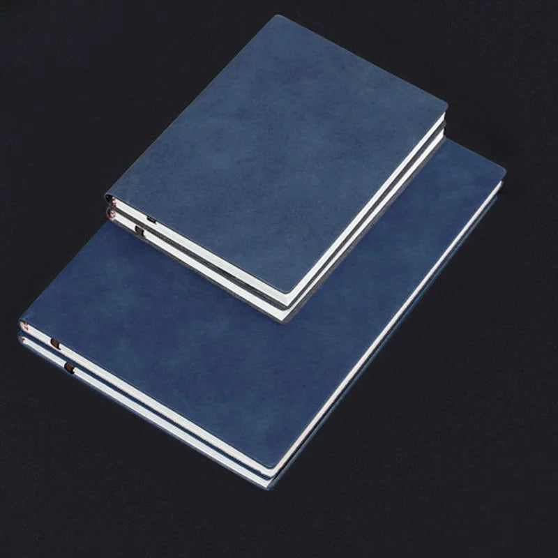 Carnet en Cuir Souple Ligné – Format A5 ou A6, 160 ou 240 Pages – 10 Coloris