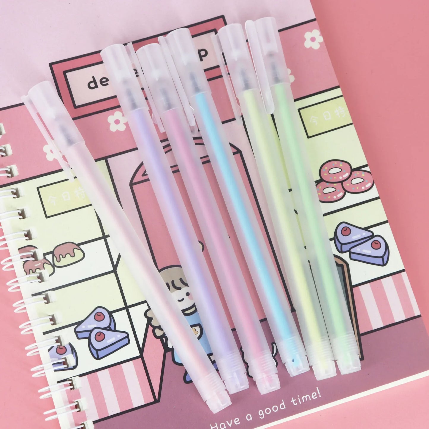 Set 12 Stylos Colle Candy Color + 6 Recharges – Séchage Rapide, Haute Viscosité, École & DIY