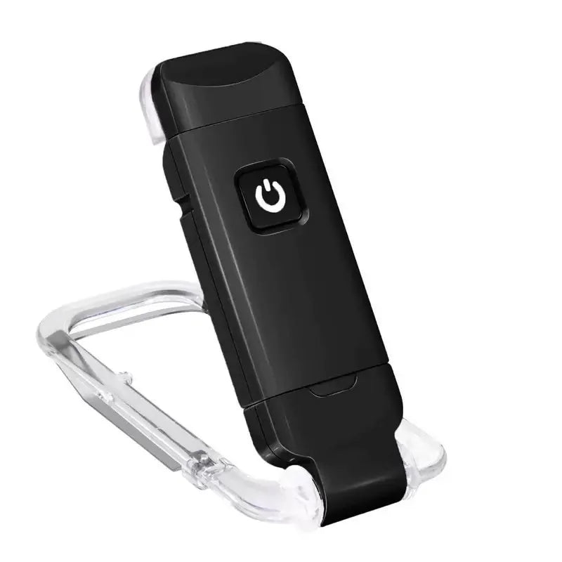 Liseuse LED Rechargeable Pliable avec Clip – Lumière Douce, Protection des Yeux