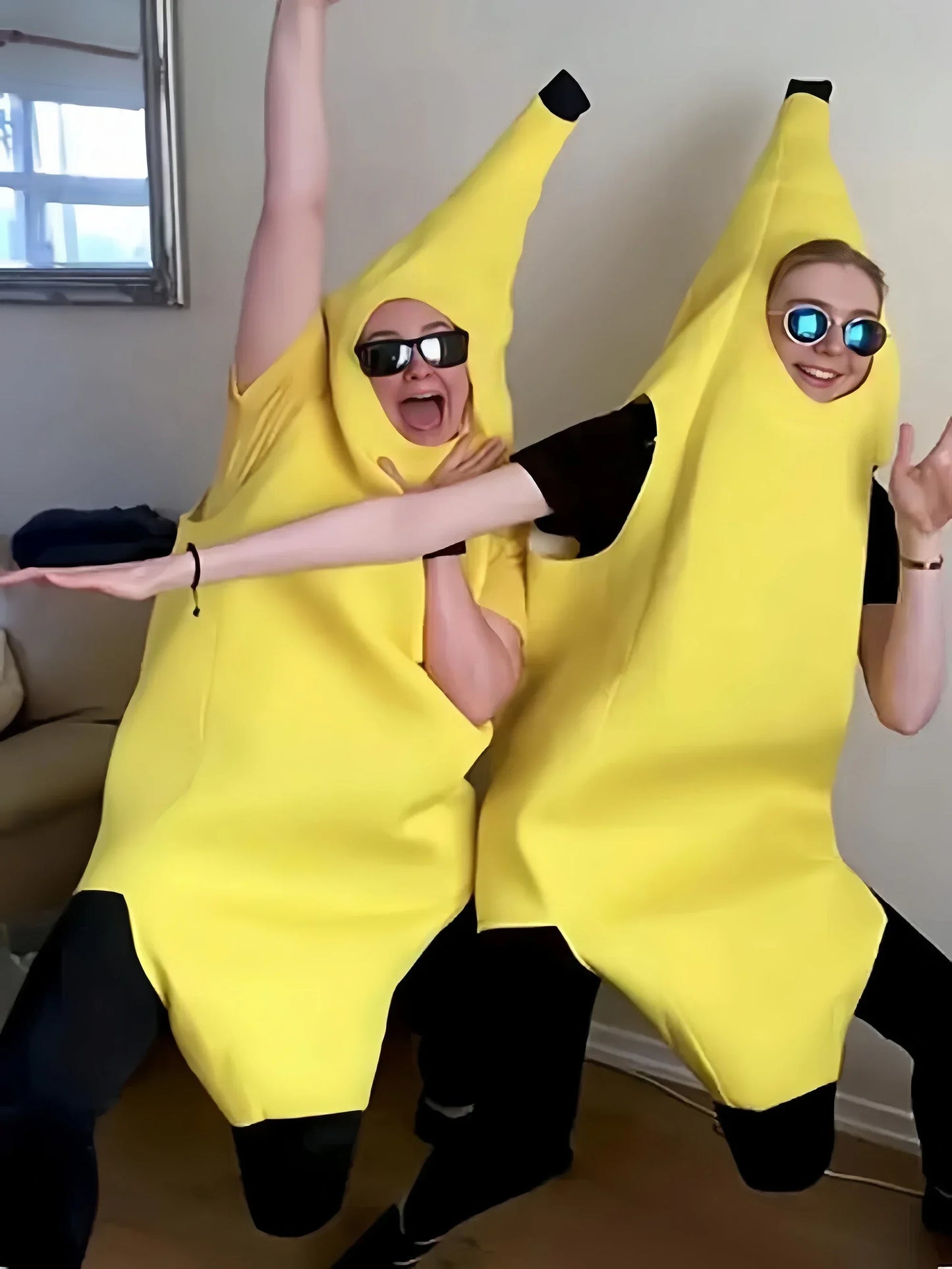Costume Banane Drôle – Déguisement Halloween Adulte & Enfant, Fête