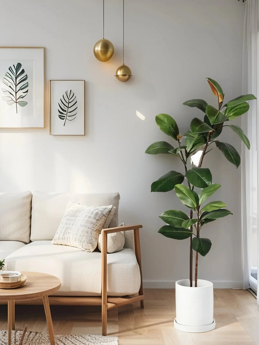 Arbre Artificiel Magnolia Tropical – Branche Décorative Intérieur / Extérieur
