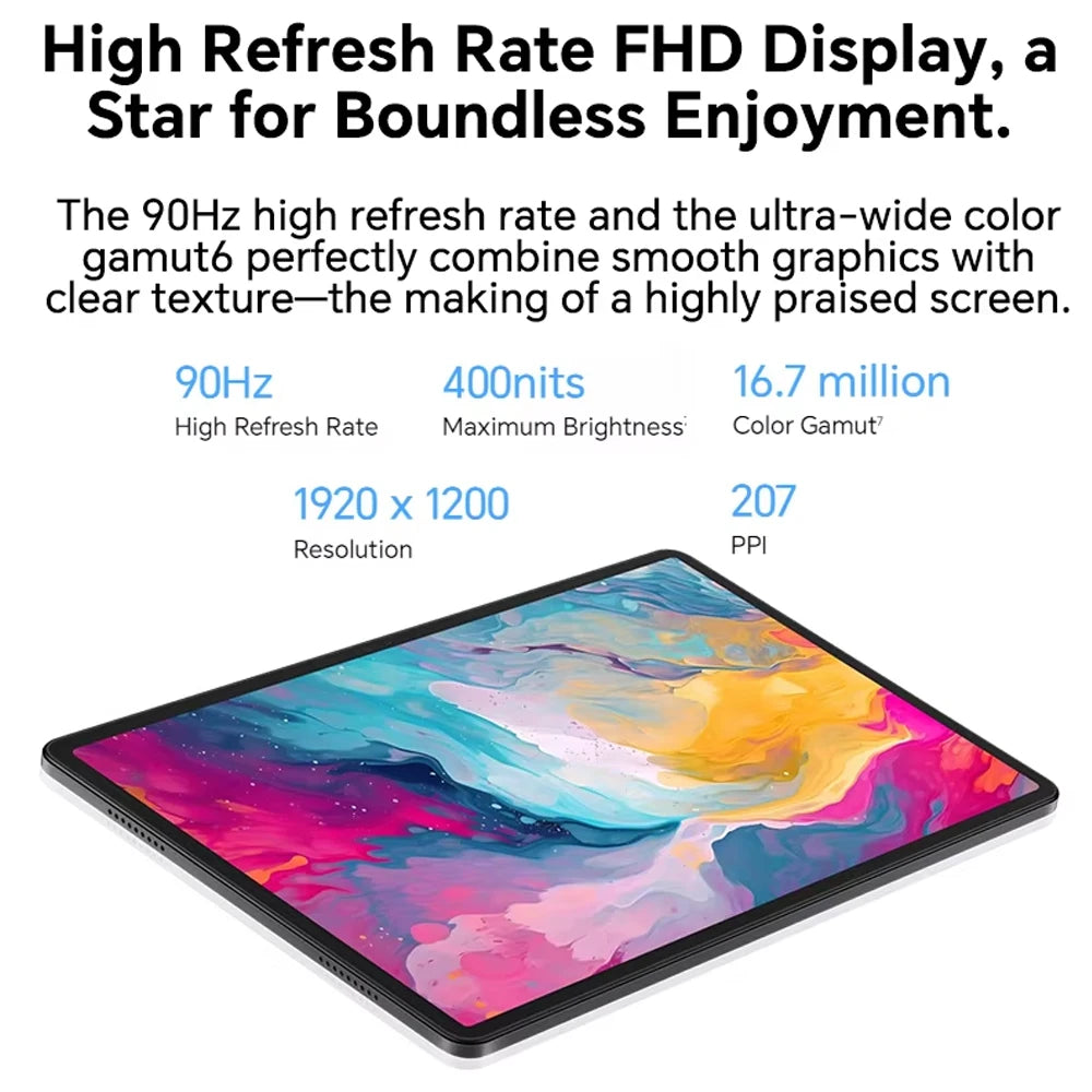 Honor Pad X8a – Tablette 11" 90Hz FHD, Snapdragon 680, Batterie 8300mAh, 4 Haut-parleurs, Version EU