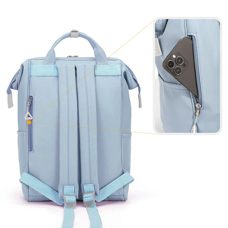 Sac à Dos Style K-Pop Preppy – Grande Capacité, Lycée & Fac, Fille, 5 Coloris