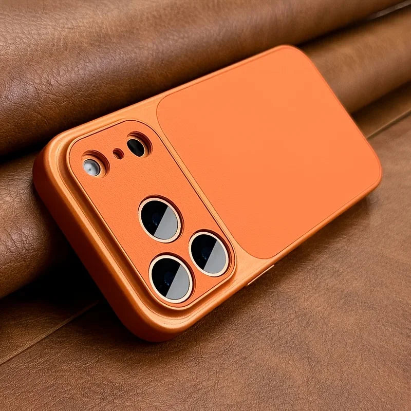 Coque Rétro Luxe pour iPhone – Semi-Rigide, Compatible iPhone 13 à 17 Pro Max, 5 Coloris