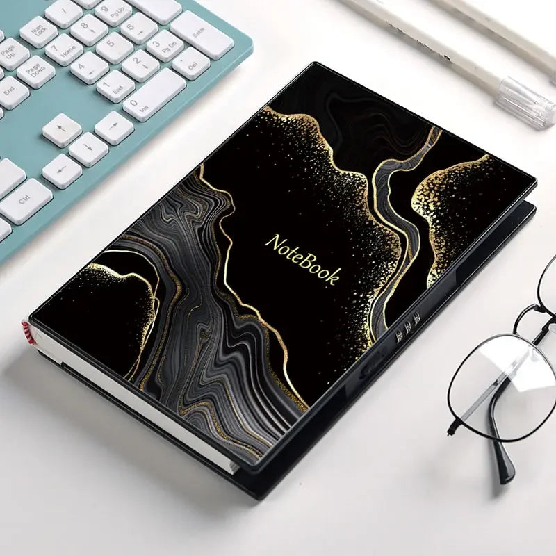 Journal Intime A5 à Serrure – 112 Pages, Couverture PU Souple – 16 Modèles