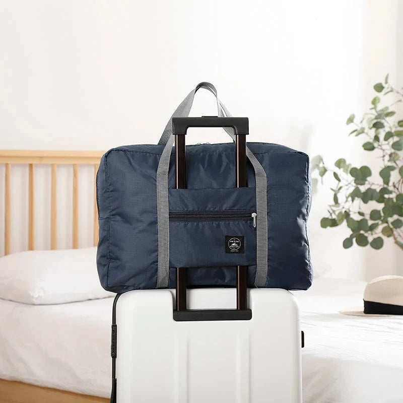 Sac de Voyage Pliable 25L – Nylon Léger, Cabine, Week-end & Sport Femme
