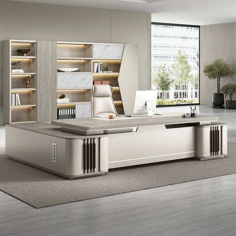 Armoire de Bureau avec Serrure – Bibliothèque Bois Moderne, 5 Niveaux, 15 Modèles