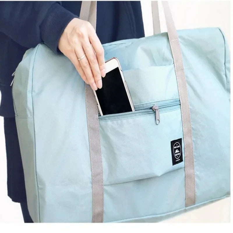 Sac de Voyage Pliable 25L – Nylon Léger, Cabine, Week-end & Sport Femme