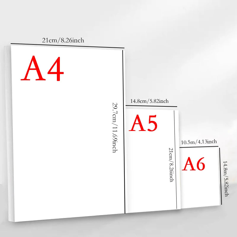 Papier Photo Autocollant Brillant – A4, A5 ou A6 – 135g ou 150g – Jet d’Encre – 20 à 100 Feuilles