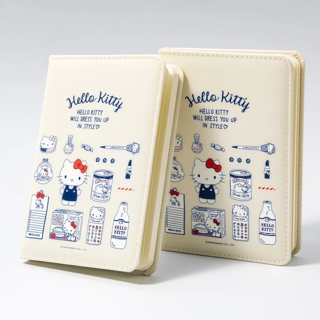 Carnet Kawaii Sanrio – Hello Kitty & Cinnamoroll, Couverture PU, Carnet Étudiant & Planner