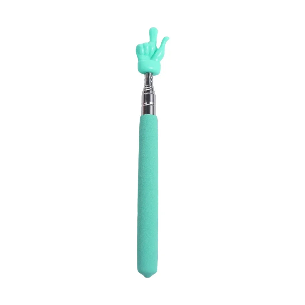 Baguette Télescopique Enseignant – Pointeur Tableau Blanc & TBI, 55 cm, Acier Inox, 8 Coloris ou Lot de 4