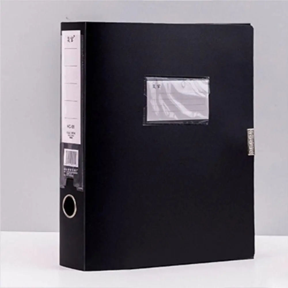 Boîte de Rangement Documents A4 – Grande Capacité, Bureau & École, 8 Coloris