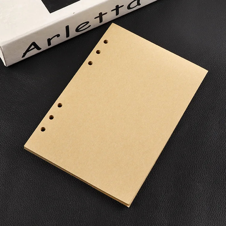 Recharges Feuilles Mobiles pour Classeur – A4, B5, A5, A6, A7 – Ligné, Quadrillé, Vierge & Accessoires