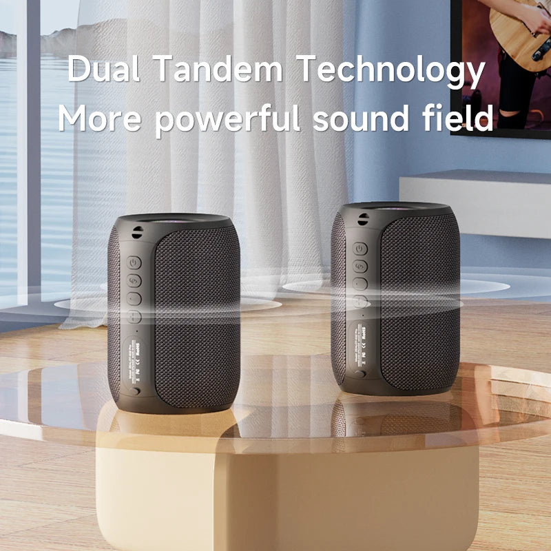 Enceinte Bluetooth Puissante Zealot S32 Pro – Basses, LED, Waterproof, Extérieur & Maison